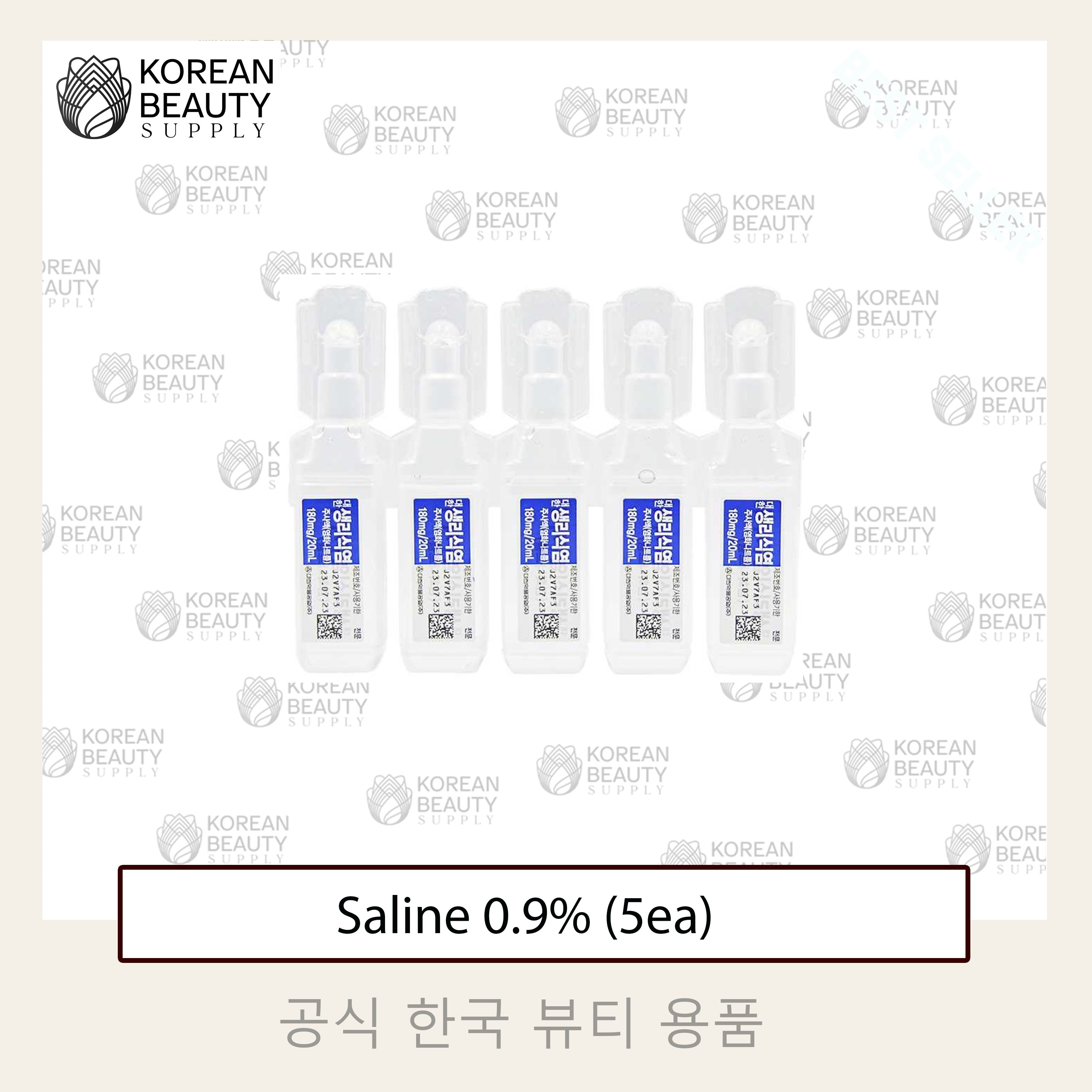 Saline 0.9% (5ea)