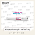 Wegovy (semaglutide) 0.5mg
