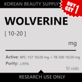 Wolverine Stack (BPC 10 mg + TB 10 mg) – 10 Vials
